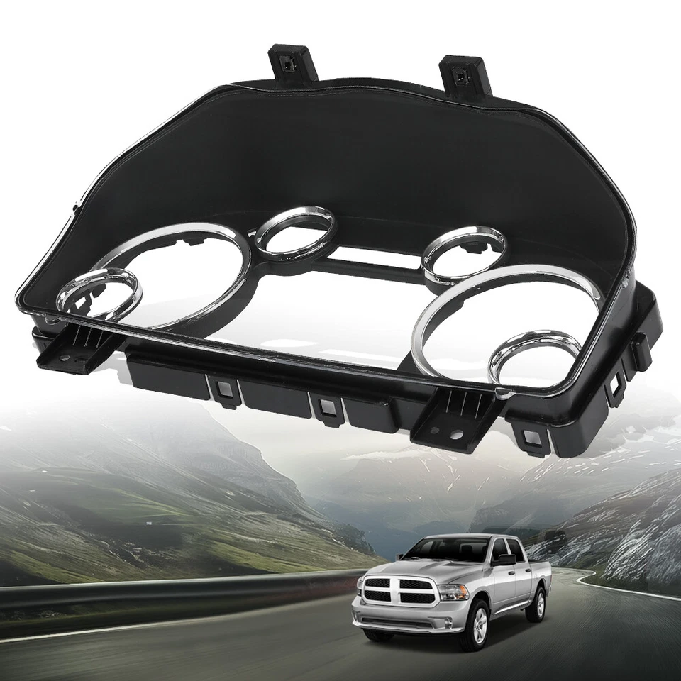 Fit For 2013-2018 Dodge Ram 1500 2500 Instrument Speedometer Gauge Cluster Lens - Image 2 of 4
