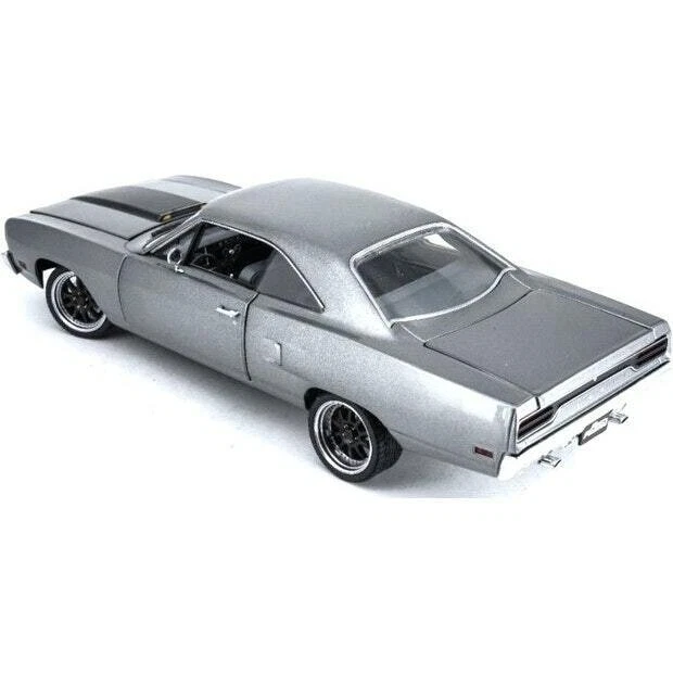 1970 PLYMOUTH ROAD RUNNER 426 HEMI FAST & FURIOUS SILVER GMP 1:18 18857 ACME - Image 4 of 4