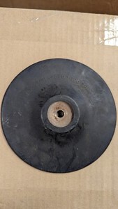 Rubber Sanding Pad 6.5" Diameter Max 3600 RPM