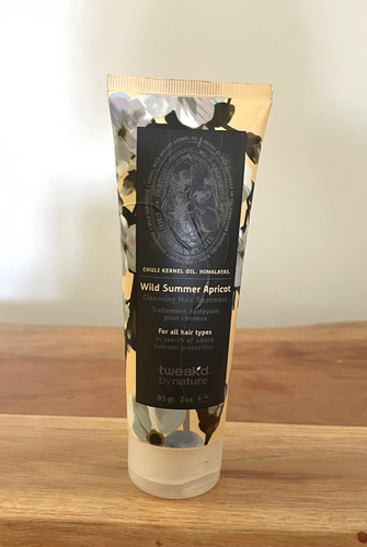 Tweak'd by Nature Wild Summer & Apricot Cleansing Hair Treatment! NEW! 3 oz.