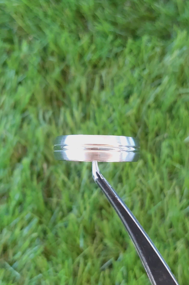 New Cobalt Men's Ring Size 1212.25 Wedding Band Ridged eBay