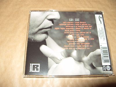Vasco Rossi   Sara Migliore  La Musica  2 cd 2003 Ex + Condition.  (C1)