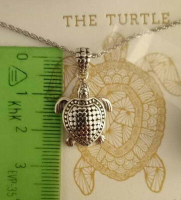 Annika Witt Bali Sterling Silber 925 Halskette the turtle Anhänger