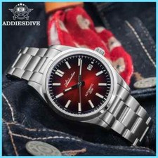 ADDIESDIVE Watch For Men Sunburst Dial Sapphire Glass 10Bar Diving BGW9