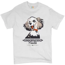 Life is Better With My Poodle T-shirt Caniche Dog Lover Pet Men's Tee