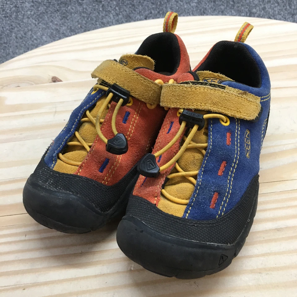 Zapatilla Keen Niño 12 Azul Jaspe 2 Exterior Caminar Con Cordones Informal Comodidad Foto 3 de 4