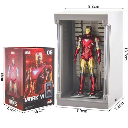 Figuras de acción Iron Man ZD Toys MK1-MK7 Hall of Armour Collection - Imagen 24 de 27