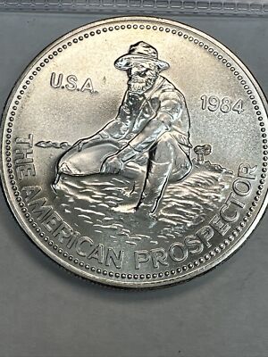Vintage 1984 American Prospector Engelhard 1 Troy OZ. .999+ Fine
