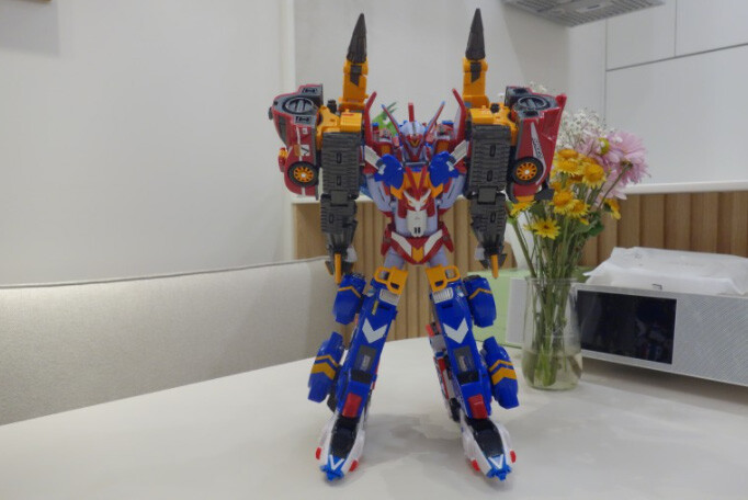 TOBOT MASTER V SUPER DRILLER POWER TRAIN SONIC STEALTH 6
