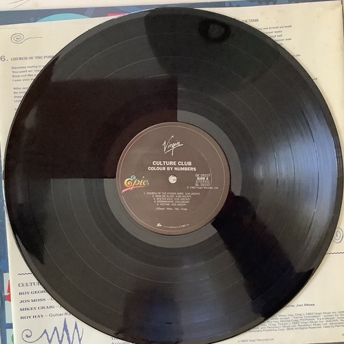 Culture Club, Colour By Numbers. Vinyl LP. QE 39107 Near Mint - Picture 7 of 8