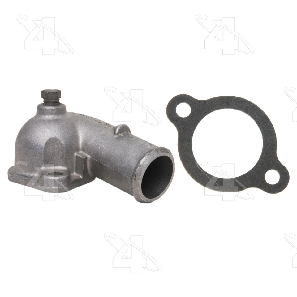 Tomada de água líquido de arrefecimento do motor Chevrolet Cavalier 1987-1994 4 estações 1988 1989 - Imagem 3 de 4