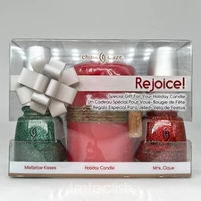 New in Box China Glaze Nail Polish Rejoice Set of 2 - Full Size