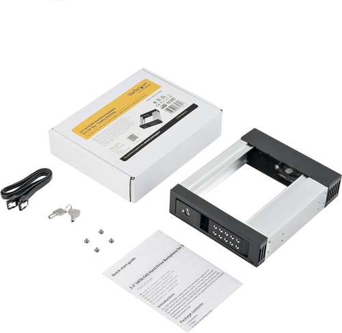 Aluminum Hot Swap Bay for 3.5" SATA/SAS Drives - 6Gbps Transfer Speeds - Afbeelding 9 van 10