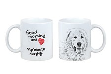 Mastino dei Pirenei tazza con cane buongiorno Art-Dog