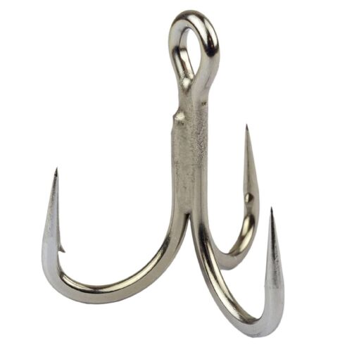Mustad JAW-LOK In-Line Treble Hook, 5X strong - Picture 1 of 1