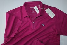 Tommy Bahama Emfielder 2.0 Polo Shirt SS T220856 Pique Festival Purple Medium M