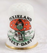 China Thimble Pixieland Dartmeet Dartmoor Devon gnome pixie