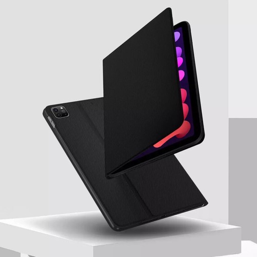 Funda inteligente con soporte de cuero abatible para iPad Pro 12,9" 6ta generación A2764 A2437 A2436 - Imagen 5 de 9