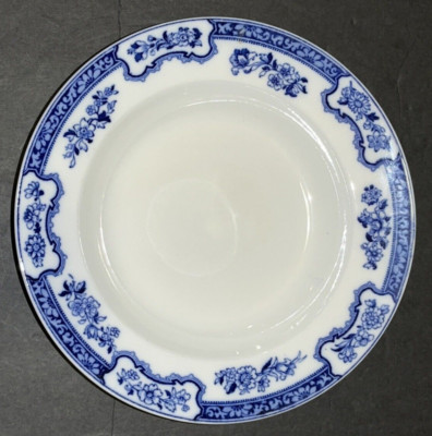LISOL WARE 7 Keeling & Co LTD ROMNEY 9 1/4  BOWLS Flow Blue Burslem England