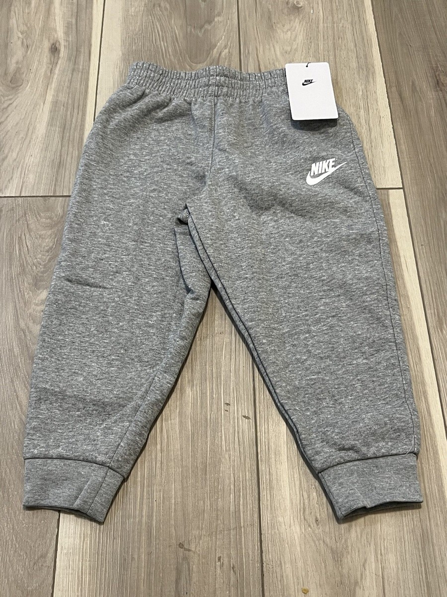 nike youth grey sweatpants