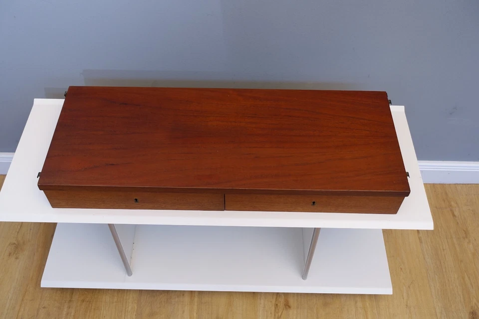 String Schreibpult  Teak Design Nisse/Kajsa Strinning für String 79 x 30 cm - Bild 3 von 4