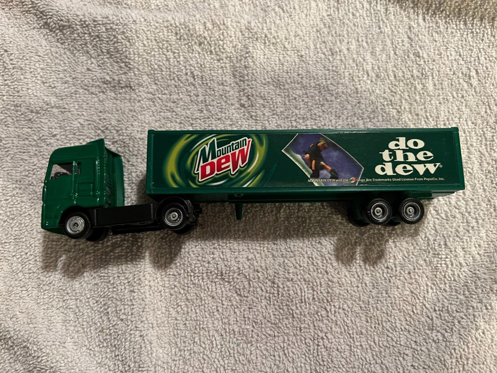 Golden Wheel Semi Trailer Mountain Dew Pepsi Co Soda Hauler Tractor - Used-image