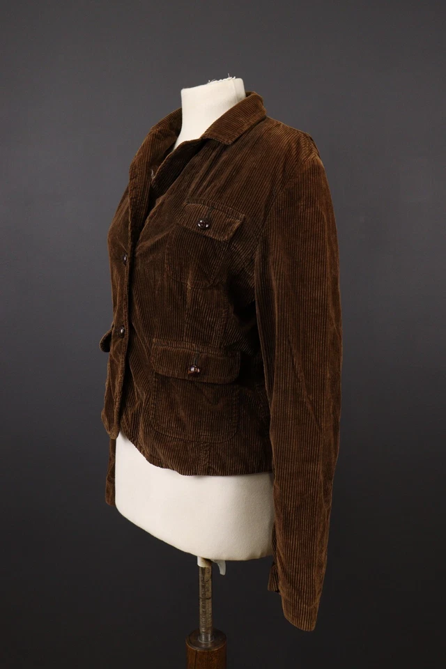 Chaqueta POLO JEANS RALPH LAUREN Marrón Pana Multibolsillos Talla XL Foto 2 de 4