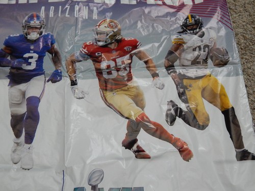 SUPER BOWL LVII (57) ARIZONA 02/12/23 VISA FOOTBALL NFL SHOP PLASTIC BAG 24 X 24 - Picture 5 of 9