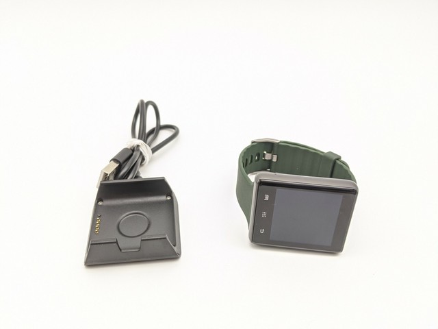 iTOUCH Air 2 Smartwatch Touch Screen Black With Green Band IOS Android for sale online | eBay