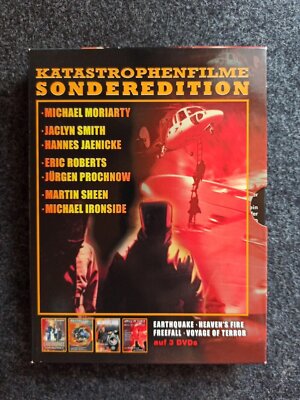 Earthquake / Heaven´s Fire / Freefall / Voyage of Terror (4 Filme auf 3 DVDs)