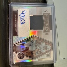 2022 Panini Legacy - Futures Patch Autographs #FP-DP D'Vonte Price 106/249 (RPA)