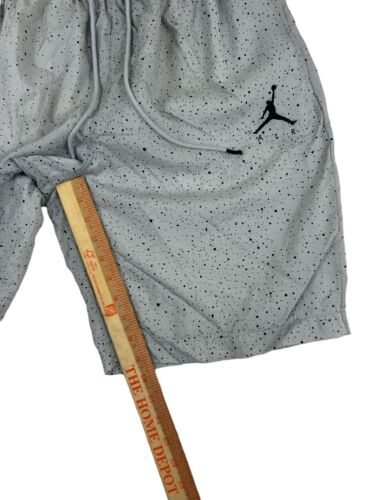 Vintage Jordan Nike Shorts Herren M 2007 Oreo Cement Retro Cool Grey Shorts - Bild 2 von 6
