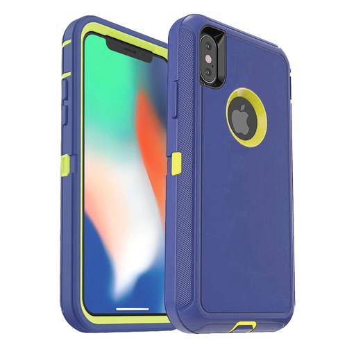 For iPhone X XS XR 11 12 13 14 15 Pro Defender Case Shockproof Cover Belt Clip - 第 4/31 張圖片