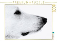 Calvendo Puzzle Schneeweiß 1000 Teile Puzzle Quer | 1000 Teile Lege-GrößE 64X48C