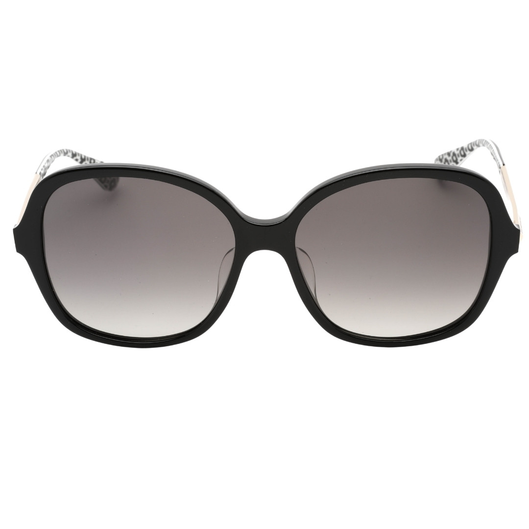 Солнцезащитные очки Kate Spade Grey SF 2 с линзами в черной оправе