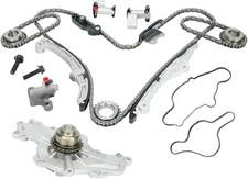 BLACKHORSE-RACING Timing Chain Kit For 2007-2010 Ford Mercury Lincoln Mazda DOHC