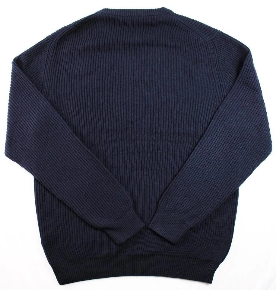 Suéter para Hombres French Connection XL Pullover Manga Larga Tejido Acanalado Cuello Redondo Azul Foto 2 de 4