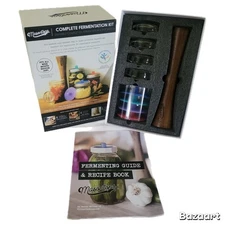 Masontops Complete Mason Jar Fermentation Kit Wide Mouth - BRAND NEW