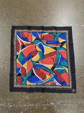 VTG WAMCRAFT Colorful Design Bandana Hankerchief  RN 14193 Made In USA