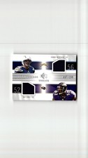 2009 SP Threads Shawne Merriman / Ray Lewis Dual Threads #/199 #T2-ML