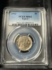 1913 Buffalo Nickel Type 2  PCGS MS62 Wood Grain Uncirculated