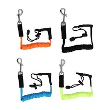 Canoa Kayak Paddle Leash Porta canna da pesca Guinzaglio da surf Guinzaglio