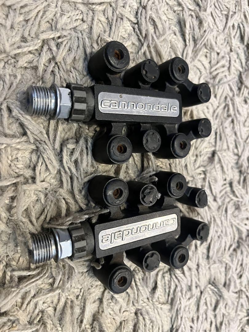 Cannondale キャノンデール　オクトパスペダル 2個セット　フーリガン Cannondale Hooligan Octopus Pedals Pair Black Bike Pedals
