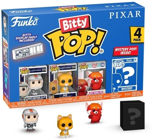 FUNKO Bitty POP! Pixar: Lightyear 4-Pack [New Toy] Vinyl Figure, 4 Pack