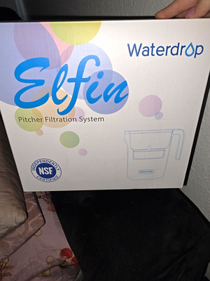Waterdrop Elfin Filterkrug Wasserfilter Krugfiltersystem für Brita Maxtra+