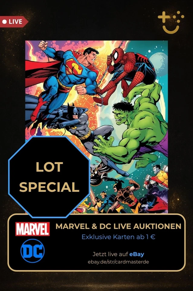 Marvel & DC-Einzelkarten Start ab 1€