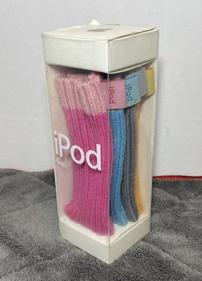 Apple iPOD Socks 2004 Accessory Knit First Gen iPod Mini Vintage 4