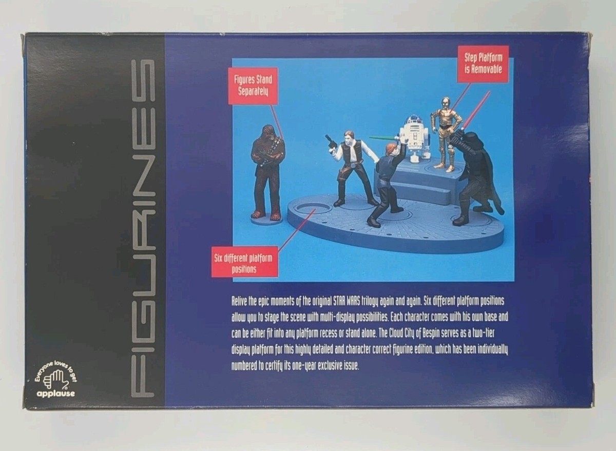 Star Wars 1995 Classic Collectors Series Figurines (6) Applause