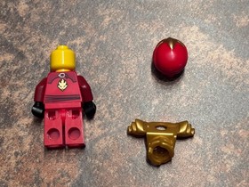 Lego Ninjago Kai Minifigure Red w/ Gold Shoulder (9441, 9449)