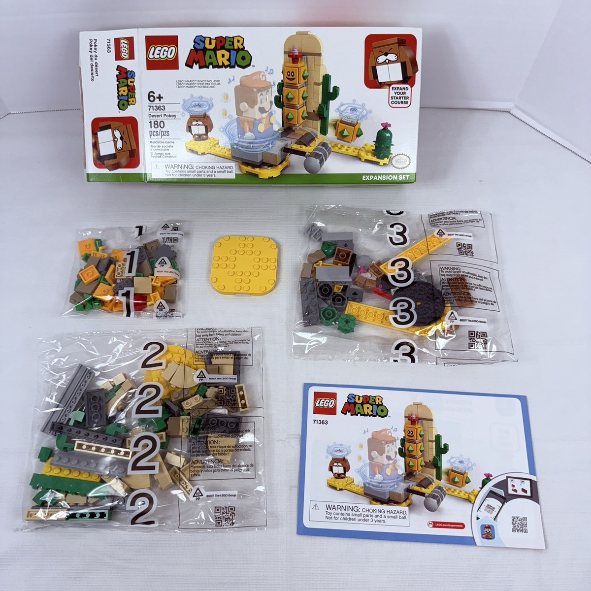 LEGO 71363 Super Mario: Desert Pokey Expansion Set Open Box